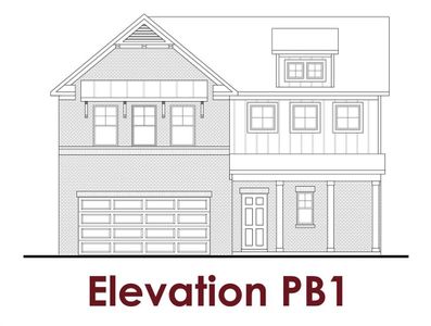 New construction Single-Family house 105 Garland Gable Dr, Cartersville, GA 30120 plan Brooke UHP - image