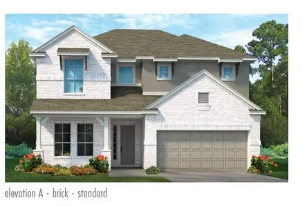 New construction Single-Family house 410 Rugged Rock Ln, New Caney, TX 77357 plan Macalister - image