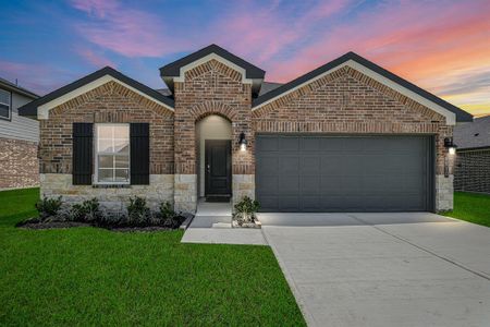 New construction Single-Family house 1314 Sea Breeze, Iowa Colony, TX 77583 Harris - photo 0