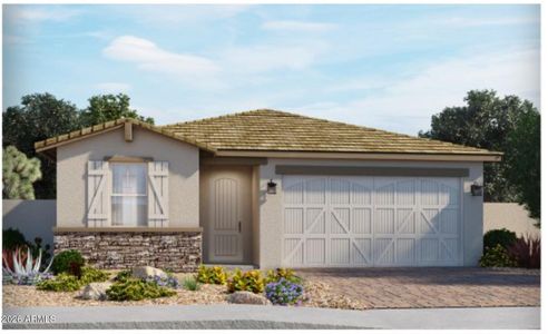 New construction Single-Family house 17638 W Woodlands Ave, Goodyear, AZ 85338 plan Leslie - image