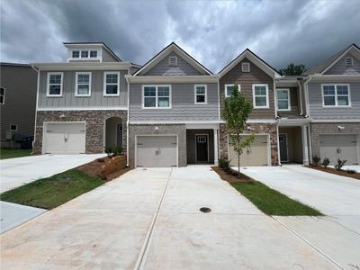 New construction Townhouse house 5750 Calle Vista Drive, Lithonia, GA 30058 Melbourne- photo 0