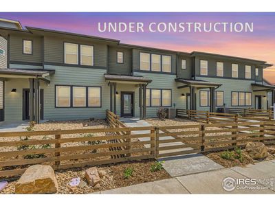 New construction Townhouse house 748 Silver Maple Lane, Fort Collins, CO 80524 - photo 0