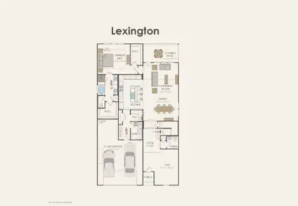 New construction Single-Family house 5866 Blackwell Ave, Pilot Point, TX 75009 Lexington- photo 0
