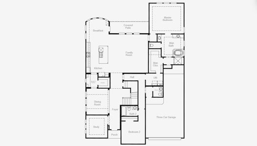 New construction Single-Family house 616 Donegal Dr, Celina, TX 75009 plan Haskell II - image