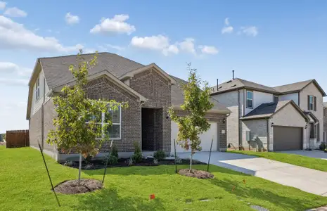 New construction Single-Family house 16821 Bustillos Pass, Manor, TX 78653 plan Keller - image
