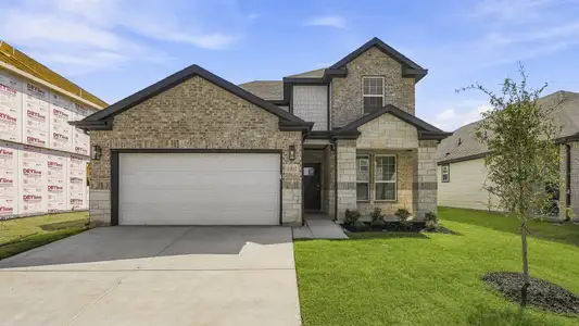 New construction Single-Family house 10032 Freighter Trl, Fort Worth, TX 76131 plan The Salerno - image