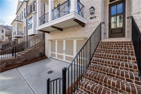 New construction Townhouse house 255 Briscoe Wy, Unit 5, Alpharetta, GA 30009 plan The Chaucer - image