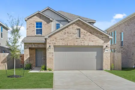New construction Single-Family house 314 Bennett St, Angleton, TX 77515 plan Hampton - image