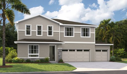New construction Single-Family house 9000 Glen Lakes Blvd, Spring Hill, FL 34613 plan Tourmaline - image