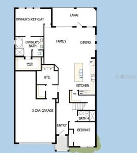 New construction Single-Family house 5966 Sacred Oak Ave, Mount Dora, FL 32757 plan The Edie - image