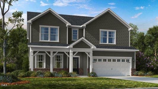 New construction Single-Family house 174 Hickory Grove Dr, Sanford, NC 27330 Andrews- photo 0