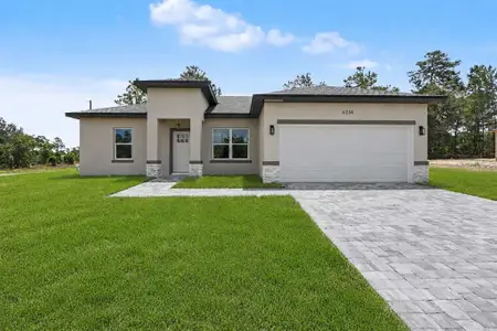 New construction Single-Family house 6234 N Mariner Ter, Citrus Springs, FL 34433 - image