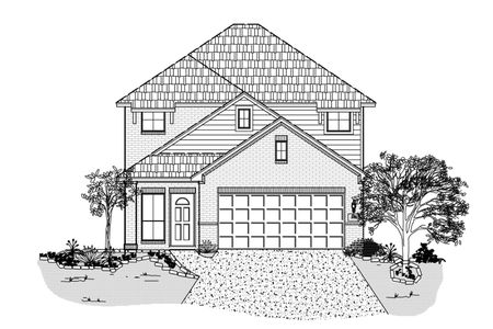 New construction Single-Family house 368 Stone Placa Trl, Brookshire, TX 77423 plan Plan 2360 - image