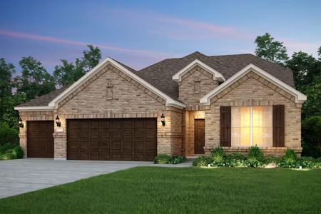 New construction Single-Family house 1612 Pueblo Pass, Leander, TX 78641 Mooreville- photo 0