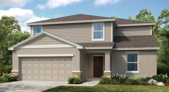 New construction Single-Family house 4731 Yellow Elder Wy, Kissimmee, FL 34758 plan Azalea - image