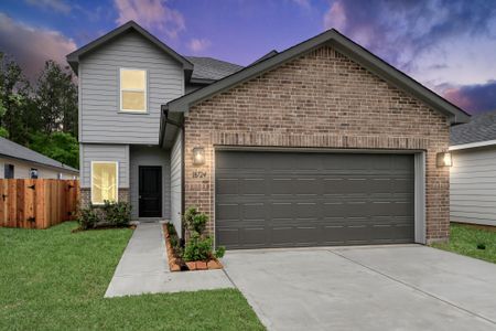 New construction Single-Family house 18724 Loom Dr, Montgomery, TX 77306 plan Holly - image