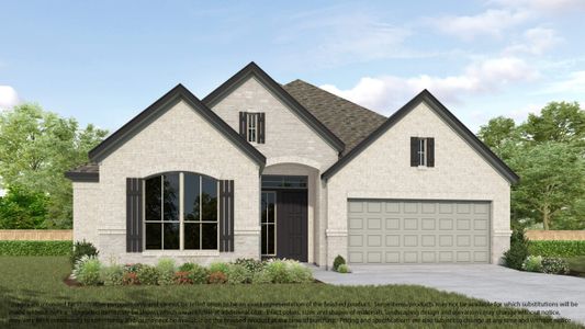 New construction Single-Family house 2927 Belle Tree Ln, Katy, TX 77493 plan 620 - image
