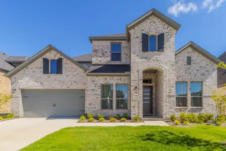 New construction Single-Family house 1420 Huckleberry St, Northlake, TX 76226 Topaz- photo 0