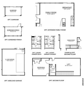 New construction Single-Family house 623 River Bottom Rd, Fletcher, NC 28732 plan Azalea - image