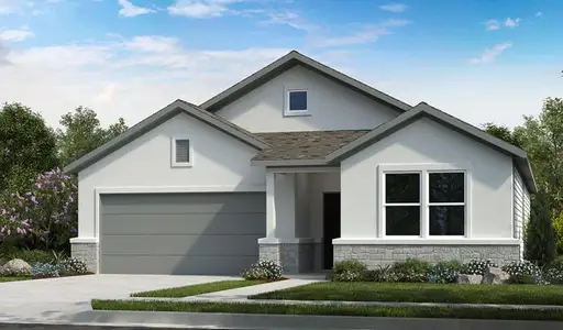 New construction Single-Family house 1313 Alana Falls Ave, Pflugerville, TX 78660 plan Blanco 2 - image