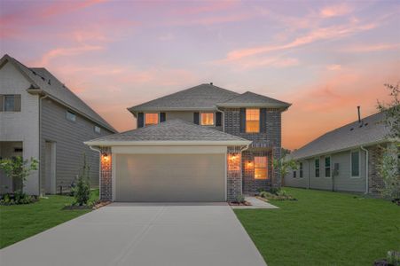 New construction Single-Family house 22746 Kaelynn St, New Caney, TX 77357 plan Carlisle II - image