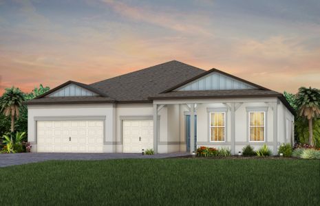 New construction Single-Family house 8816 Sky Sail Cove, Parrish, FL 34219 - photo 0