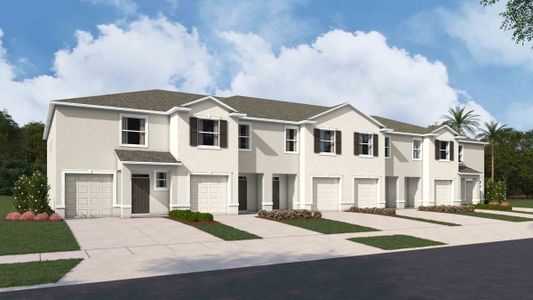 New construction Townhouse house 515 Mangrove Shade Cir, Apollo Beach, FL 33572 Glen- photo 3 3