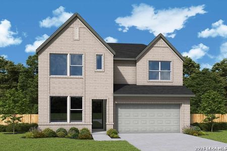New construction Single-Family house 4203 Blackhaw Bnd, San Antonio, TX 78245 plan The Dahlia - image