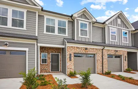 New construction Townhouse house 12008 Oak St, Charlotte, NC 28269 plan Landis - image