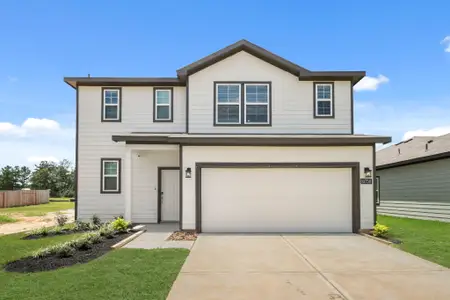 New construction Single-Family house 10758 Red Flagstone Dr, Conroe, TX 77306 plan Falcon - image
