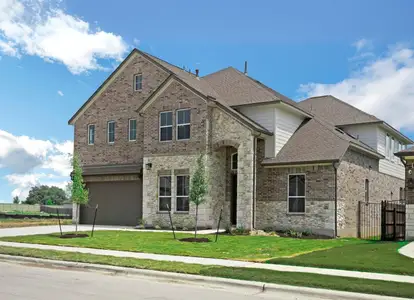 New construction Single-Family house 205 Medallion St, Liberty Hill, TX 78642 plan Harrison - image