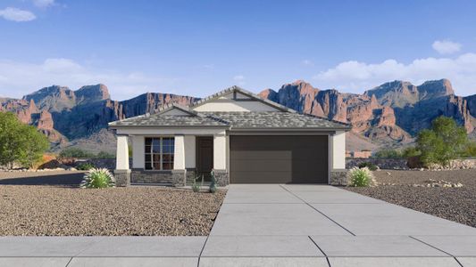 New construction Single-Family house 17705 W Mission Ln, Waddell, AZ 85355 Cardinal- photo 0