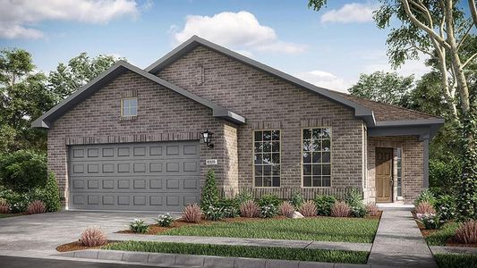 New construction Single-Family house 4638 Rustic Grove Ln, Fulshear, TX 77441 Evergreen- photo 0
