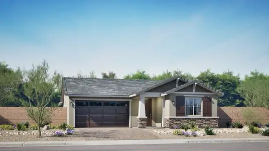 New construction Single-Family house 17316 N Del Mar Ave, Maricopa, AZ 85138 plan Sage Plan 4022 - image