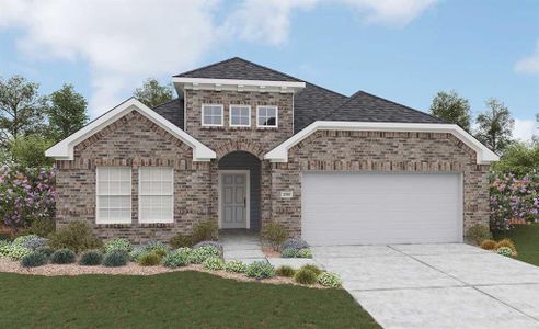 New construction Single-Family house 4019 Colony River Rock Boulevard, Pinehurst, TX 77362 Paramount- photo 0