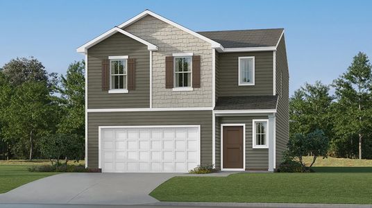 New construction Single-Family house 344 Lacewing Ln, Clarksville, TN 37043 plan Bradford - image