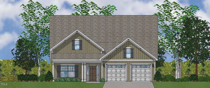 New construction Single-Family house 211 Cherry Blossom Court, Unit 93, Garner, NC 27529 Fairchild- photo 0