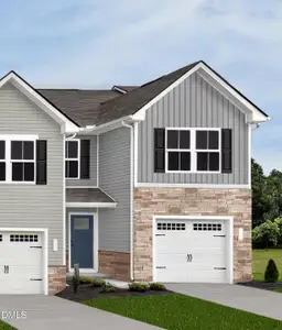 New construction Townhouse house 1164 Robins Nest Dr, Youngsville, NC 27596 - image