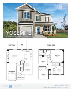 New construction Single-Family house Cleveland, NC 27520 plan Yosemite - image 2
