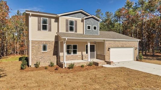 New construction Single-Family house 29821 Peach Orchard Dr, Wagram, NC 28396 plan Marquette - image