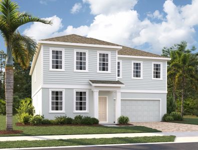 New construction Single-Family house 1168 Bluewater Ln, Rockledge, FL 32955 plan Griffin - image