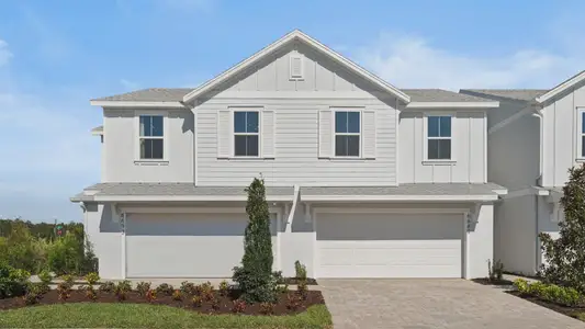 New construction Townhouse house 6514 Horseshoe Ln Wy, St. Cloud, FL 34773 plan Carmel - Interior - image