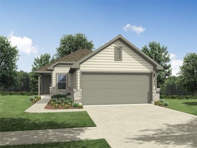 New construction Single-Family house 307 Bendecido Lp, Elgin, TX 78621 Pine | Trinity Ranch- photo 0