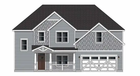 New construction Single-Family house 3457 Rockbend Rd, Winterville, NC 28590 plan Camden - image