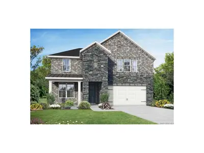 New construction Single-Family house 3445 Meteor Night, Converse, TX 78109 plan The Sequoia C - image