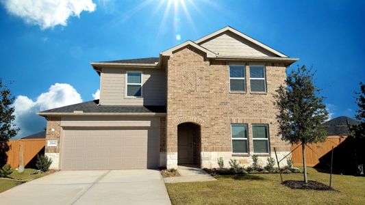 New construction Single-Family house 27630 Hudson Sands Ln, Katy, TX 77493 plan Rosemont - image
