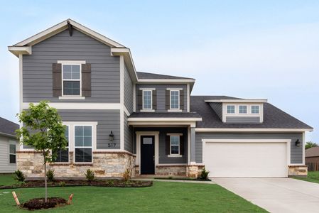 New construction Single-Family house 517 Marcus Ln, Crowley, TX 76036 plan Bellagio - image