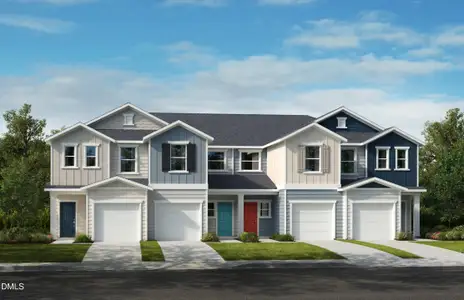 New construction Townhouse house 3011 Chrys St, Durham, NC 27704 - image