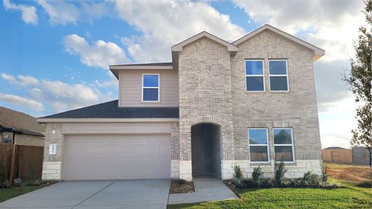 New construction Single-Family house 21915 Vernazza Bend Dr, Hockley, TX 77447 plan Naples - image