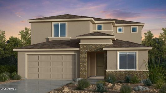 New construction Single-Family house 7830 E Quartet Ave, Mesa, AZ 85212 Pinnacle- photo 0
